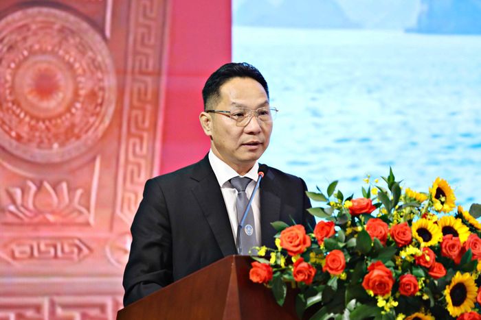 Luật sư Dương Đình Nam, Chủ nhiệm Đoàn Luật sư tỉnh tóm tắt thành tựu hoạt động của Đoàn Luật sư tỉnh Lâm Đồng trong thời gian qua