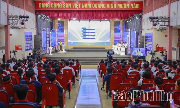 Quang cảnh buổi ghi hình.