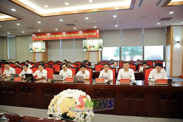 Các đại biểu dự phiên họp tại điểm cầu tỉnh Sơn La.