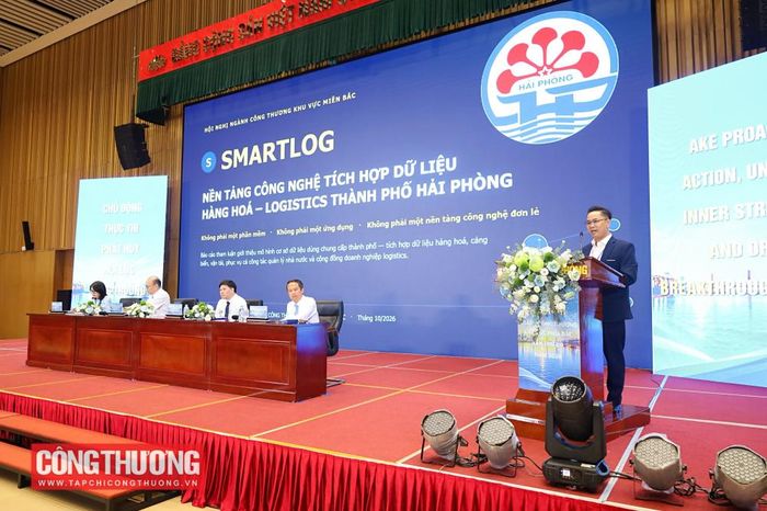 Ông Tạ Minh Vang kỳ vọng mô hình nền tảng SmartLog Hải Phòng sẽ trở thành mô hình điển hình để nhân rộng ra toàn quốc