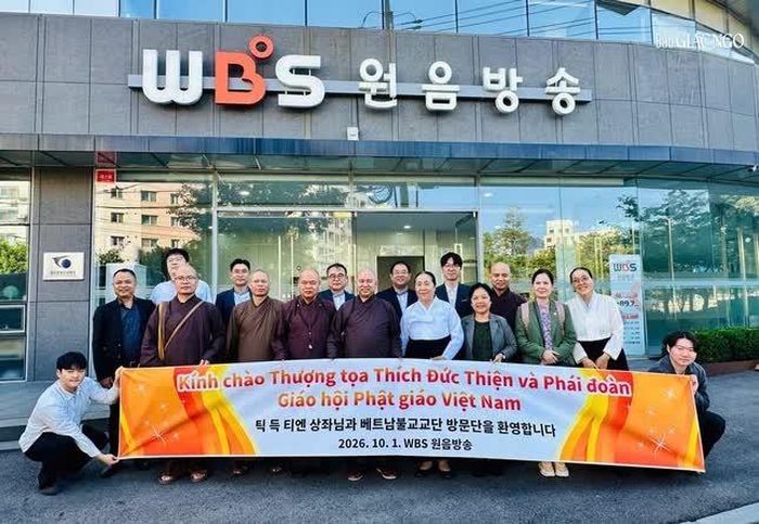 Đài Phát thanh - Truyền hình Phật giáo Won chào đón phái đoàn Giáo hội Phật giáo Việt Nam