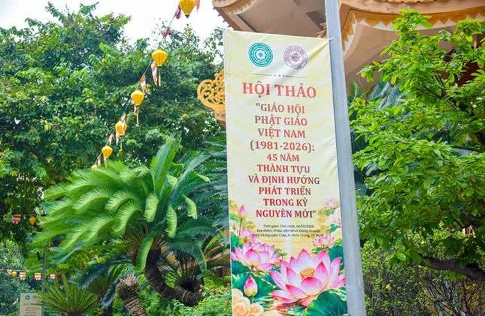 Hội thảo khoa học với chủ đề: "Giáo hội Phật giáo Việt Nam (1981–2026): 45 năm thành tựu và định hướng phát triển trong kỷ nguyên mới" do Hội đồng Quản trị Viện Nghiên cứu Phật học VN tổ chức tại pháp viện Minh Đăng Quang 