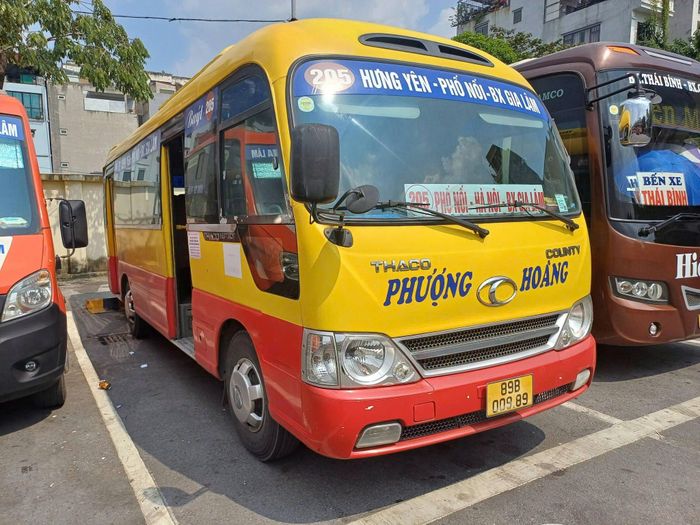 Tuyến buýt kế cận đi Hưng Yên đang được vận hành.