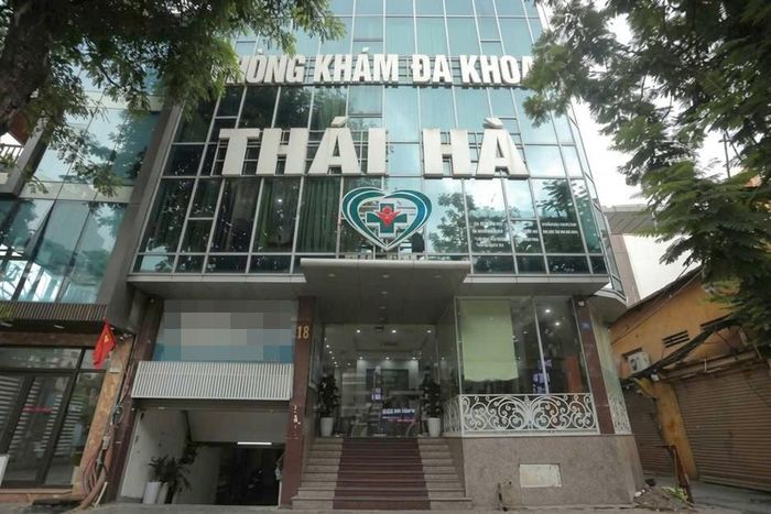 Phòng khám nơi xảy ra sai phạm.