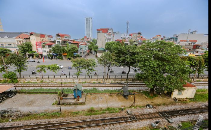 Dự án đầu tư Trục không gian quốc lộ 1A đoạn đi qua địa bàn phường Định Công. Ảnh: KH.