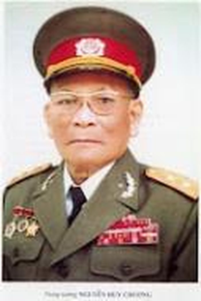 Chân dung Trung tướng Nguyễn Huy Chương - Ảnh ; Tư liệu