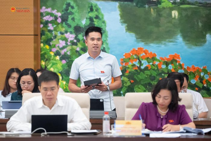 ĐBQH Bùi Thanh Nam (tỉnh Phú Thọ) phát biểu