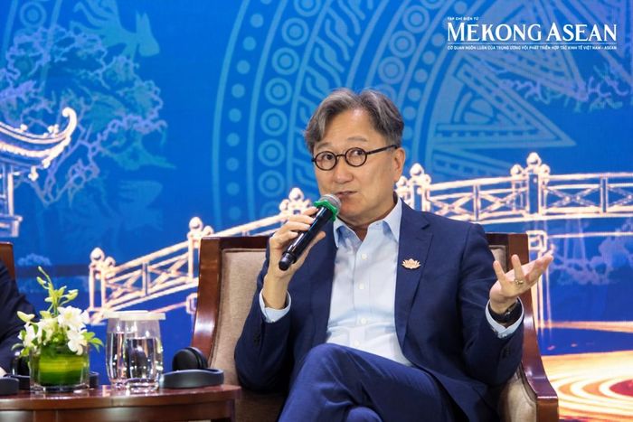 Ông Lyndon Chao - Giám đốc điều hành, phụ trách cổ phiếu và hoạt động sau giao dịch tại ASIFMA. Ảnh: Đinh Nhung/Mekong ASEAN