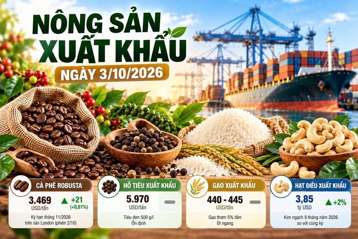 Nông sản xuất khẩu 3/10: Cà phê tăng trên sàn London, hồ tiêu giữ giá cao. Ảnh được tạo với sự hỗ trợ của AI.