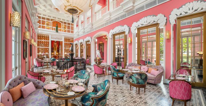 Không gian của Pink Pearl được ví như bước ra từ tiểu thuyết Đại gia Gatsby.