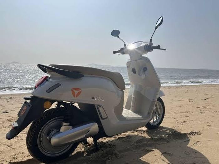 Yadea Osta được thiết kế theo hướng của một mẫu scooter