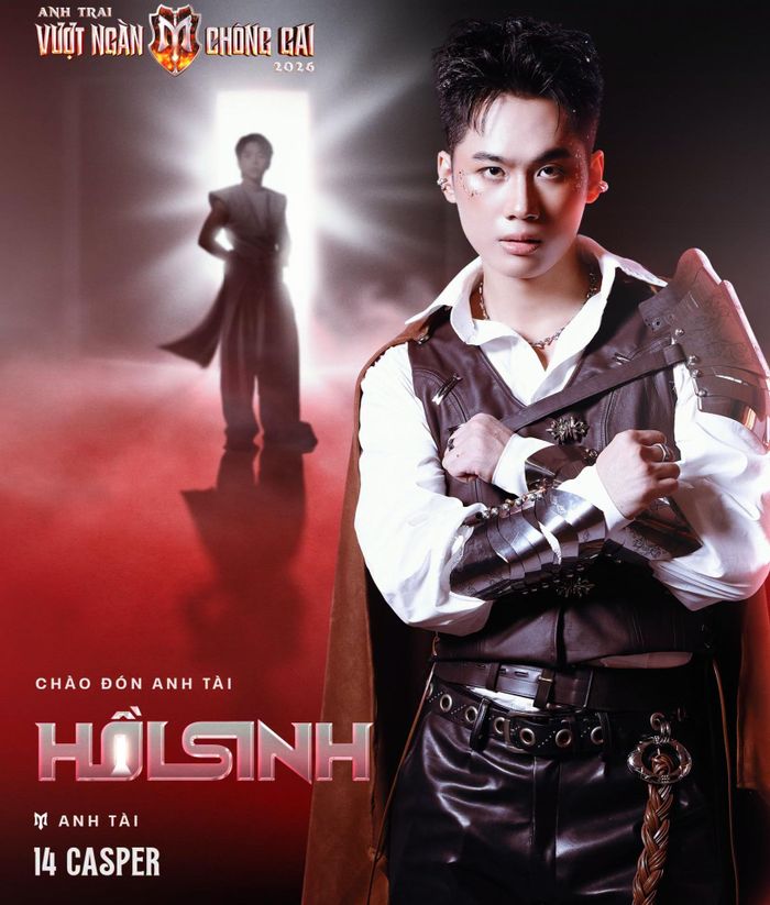 14 Casper giành quyền "hồi sinh" nhờ kết quả bình chọn của khán giả.