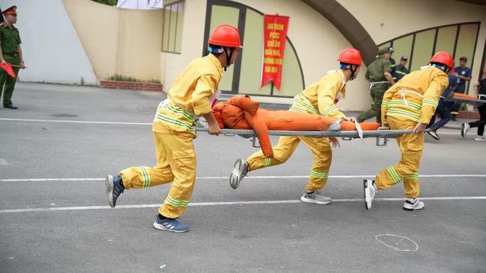 Đội thi nào cũng hoàn thành xuất sắc phần thi của mình