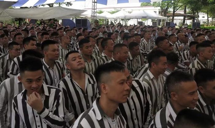 Tại Trại Cải tạo Hoàng Tiến, tỉ lệ phạm nhân dưới 35 tuổi chiếm đến hơn 40%.