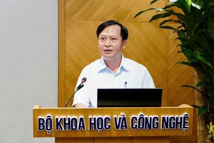 Ông Nguyễn Mai Dương công bố thông tin về Ngày hội Đổi mới sáng tạo quốc gia năm 2026. Ảnh: Chinhphu.vn/TG