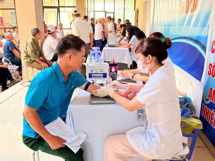 Chăm sóc sức khỏe cho người dân xã Phúc Thịnh