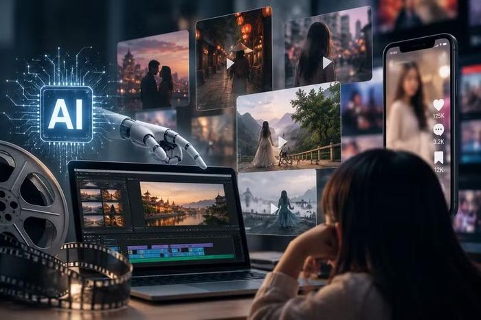 Công nghệ AI đang mở ra cách thức mới để tạo và phổ biến video, phim trên môi trường số
