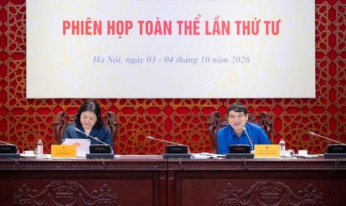 Phiên họp toàn thể lần thứ Tư của Ủy ban Văn hóa và Xã hội. Ảnh: Quốc hội