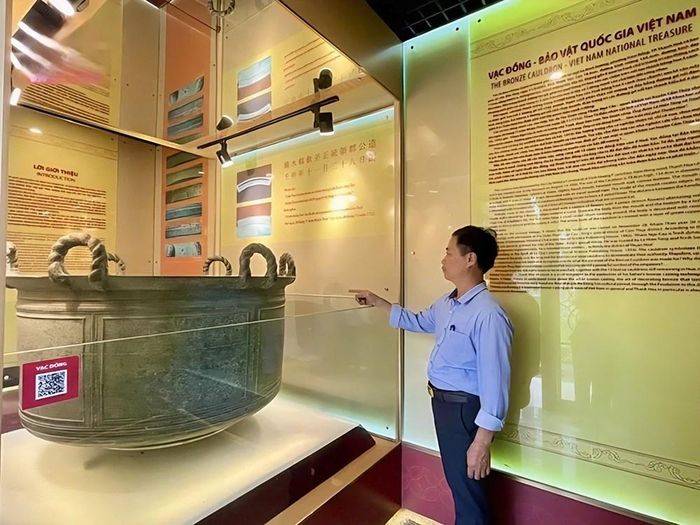 Vạc đồng Cẩm Thủy, một trong những hiện vật đặc biệt đang được lưu giữ tại Bảo tàng tỉnh Thanh Hóa