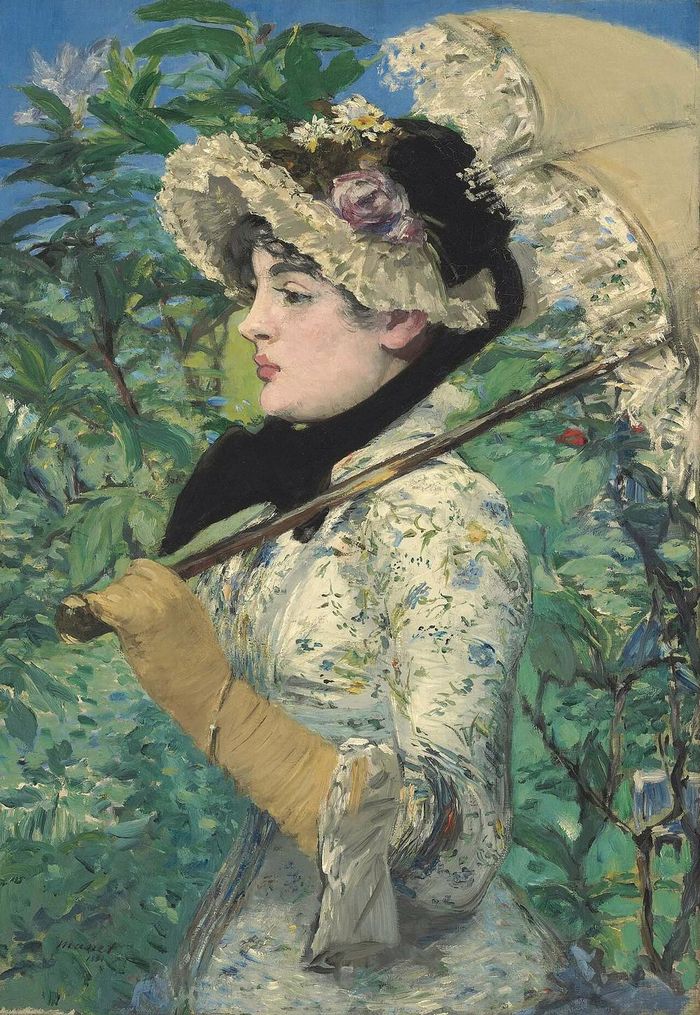 “Spring” là bức tranh đắt giá nhất của Manet hiện nay, lên tới hơn 65 triệu USD