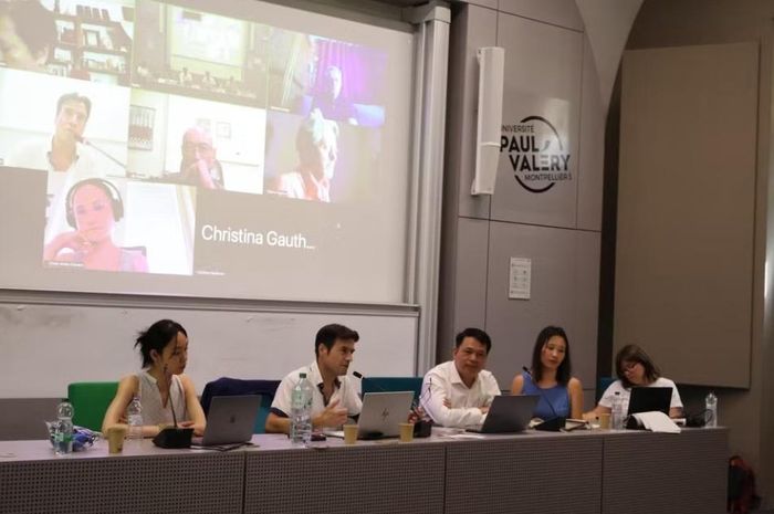 Tọa đàm khoa học quốc tế với chủ đề “Văn hóa và Di sản trong quan hệ Pháp-Việt, từ thế kỷ XIX đến nay” tại Đại học Montpellier, Pháp vào tháng 6/2026, trong hành trình đưa Di sản đạo học ra thế giới của Trung tâm hoạt động VHKH Văn Miếu – Quốc Tử Giám. (Ảnh: Ban tổ chức cung cấp)