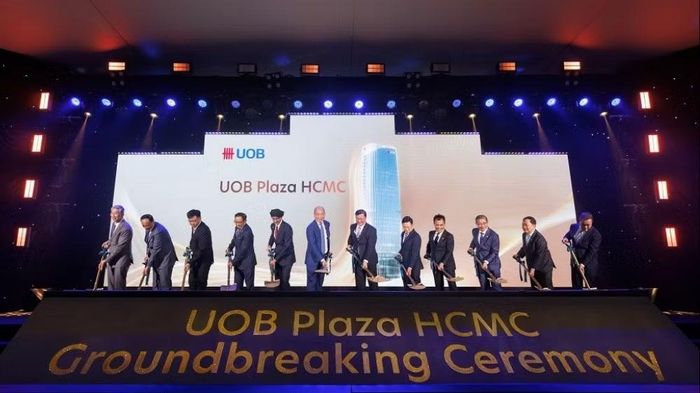 Lễ khởi công dự án UOB Plaza tại Trung tâm Tài chính quốc tế tại Thành phố Hồ Chí Minh đầu 7/2026. (Nguồn: VIFC-HCMC)