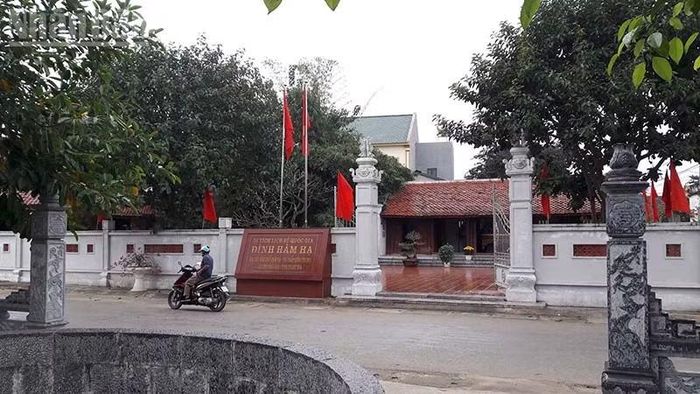 Di tích cách mạng Hàm Hạ ở phường Đông Tiến, tỉnh Thanh Hóa. (Ảnh: Mai Luận)