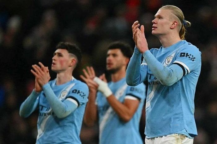 Tương lai của hàng loạt trụ cột tại Man City đang trở thành tâm điểm chú ý. Ảnh: Reuters