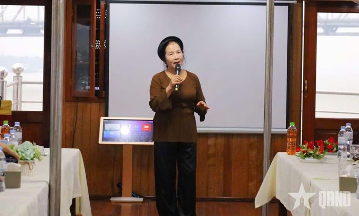 Nghệ nhân Ưu tú Nguyễn Thị Hương. Ảnh nhân vật cung cấp