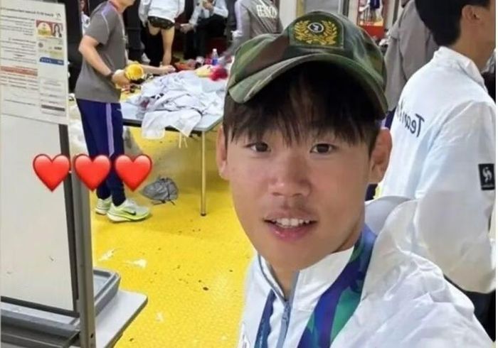 Park Seung Soo (19 tuổi, CLB Newcastle), cầu thủ đội tuyển bóng đá nam Hàn Quốc tại 'ASIAD 2026'.