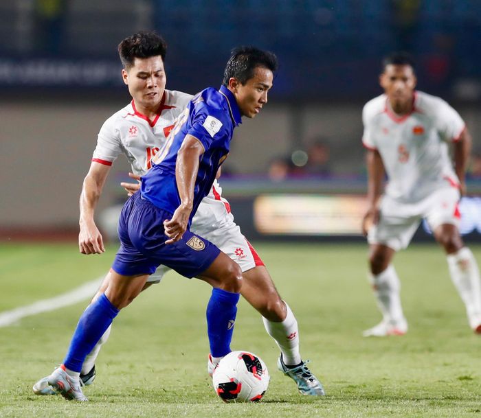  Thái Lan là đội đầu tiên vào chung kết FIFA ASEAN Cup. ẢNH: ANH KHOA 