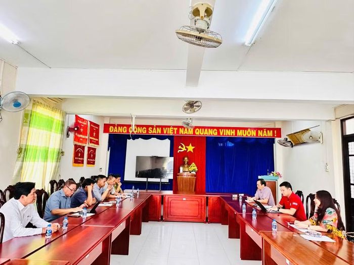 Đoàn công tác Liên hiệp Hội Việt Nam làm việc với Tổ công tác Dự án VM077 tại Sở Nông nghiệp và Môi trường tỉnh Cà Mau