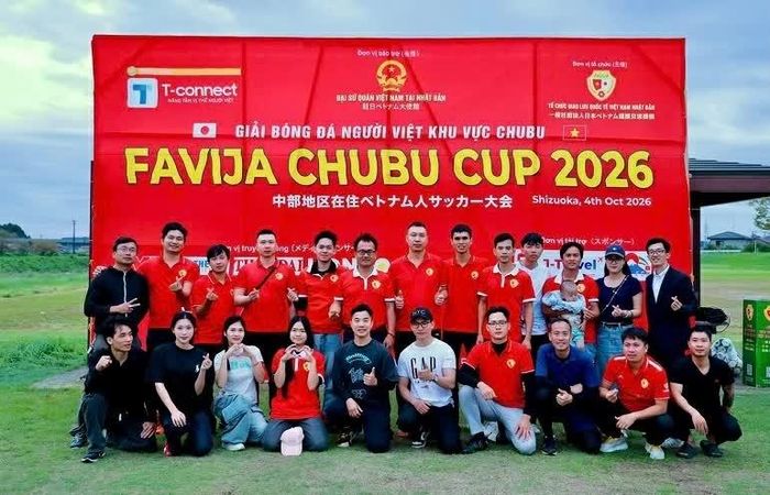  AVIJA CHUBU CUP 2026 là dịp để tăng cường tinh thần đoàn kết cộng đồng, giao lưu văn hóa và tình hữu nghị Việt Nam - Nhật Bản. (Nguồn: BTC) 