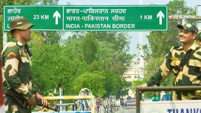 Khu vực biên giới Ấn Độ, Pakistan. Ảnh: PTI