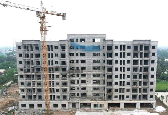 Ninh Bình cũng đang tăng tốc thực hiện nhà ở xã hội đảm bảo đời sống công nhân. (Ảnh NH)