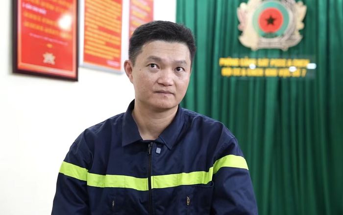 Trung tá Lê Văn Đoài.