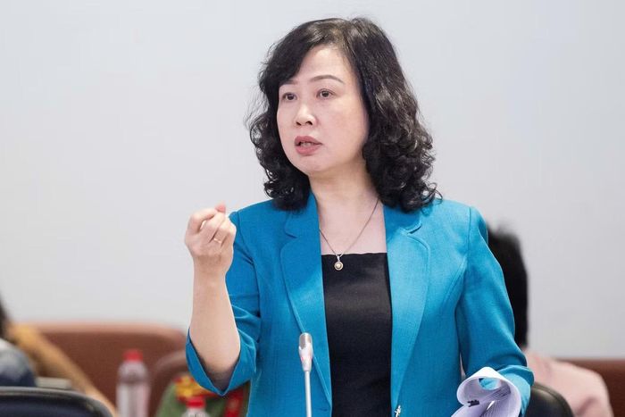  Bộ trưởng Bộ Y tế Đào Hồng Lan tiếp thu, giải trình. Ảnh: QH 