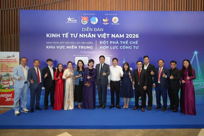 Thường trực CLB Đầu tư và Khởi nghiệp Doanh nhân trẻ Việt Nam tham gia Diễn đàn Kinh tế tư nhân 2026 - khu vực miền Trung.
