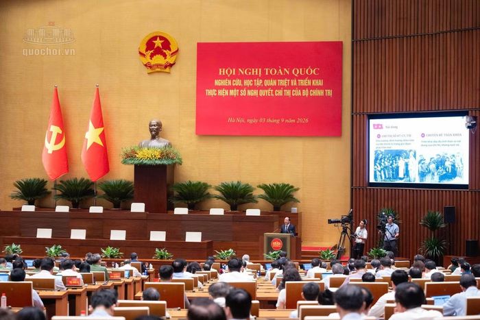 Hội nghị toàn quốc nghiên cứu, học tập, quán triệt và triển khai thực hiện một số Nghị quyết, Chỉ thị của Bộ Chính trị.