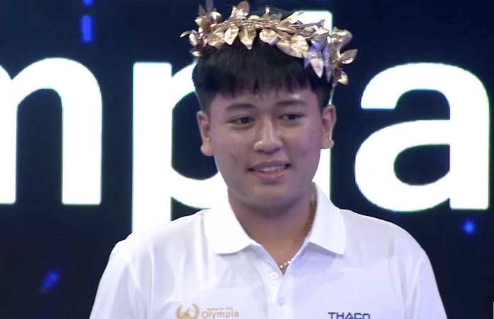 Nguyễn Nam Khánh giành vòng nguyệt quế với 210 điểm.