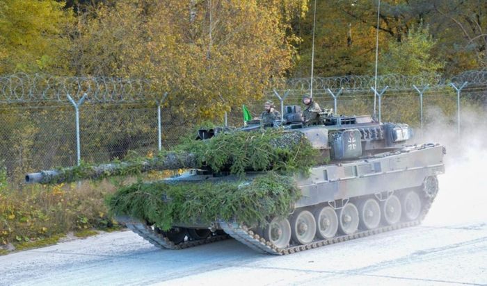 Xe tăng Leopard. Ảnh: US Army