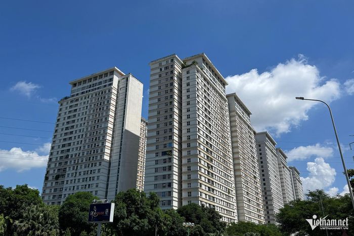 Dương Nội là khu vực chung cư đời đầu của thị trường. Ảnh: Duy Anh