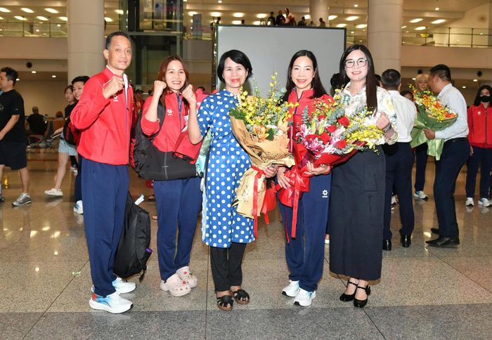 Sau đúng 20 năm giành cú đúp HCV tại Asiad 2006, cô trò HLV Trần Thị Vui tái lập thành tích giành 2 HCV.