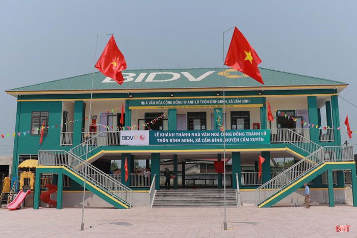Hoạt động vì cộng đồng được BIDV Chi nhánh Hà Tĩnh duy trì, trở thành một phần trong văn hóa của doanh nghiệp.