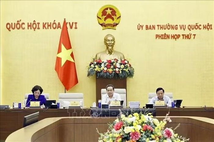 Chiều 1/10/2026, mở đầu Phiên họp thứ 7, Uỷ ban Thường vụ Quốc hội cho ý kiến về dự án Luật Đất đai (sửa đổi). Ảnh: Doãn Tấn/TTXVN