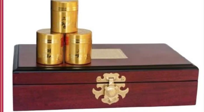 Hình ảnh An cung ngưu hoàng hoàn Hàn Quốc hộp gỗ 10 viên được Cục An toàn thực phẩm cảnh báo - Ảnh: BYT