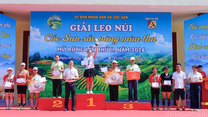 Ban tổ chức trao giải cho các vận động viên xuất sắc nội dung nữ Chuyên nghiệp từ 18 - 40 tuổi.
