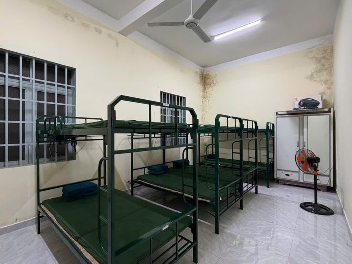 Khu vực được xã Bảo Lâm 2 bố trí làm nơi tạm trú cho người dân ở vùng có nguy cơ ngập cục bộ. (Ảnh: UBND xã Bảo Lâm 2 cung cấp)