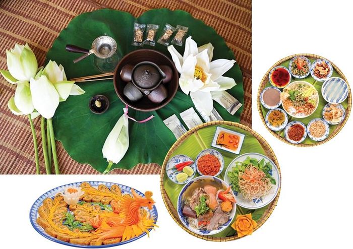 Tinh tế ẩm thực xứ Huế. Ảnh: Hoàng Hải - Hoàng Lê