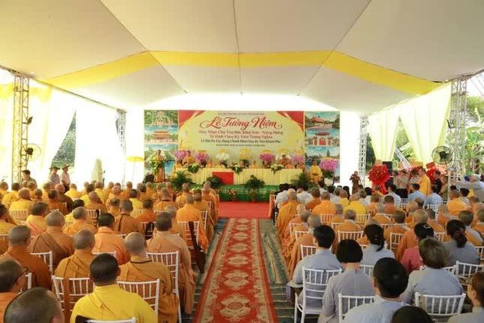 Quang cảnh buổi lễ